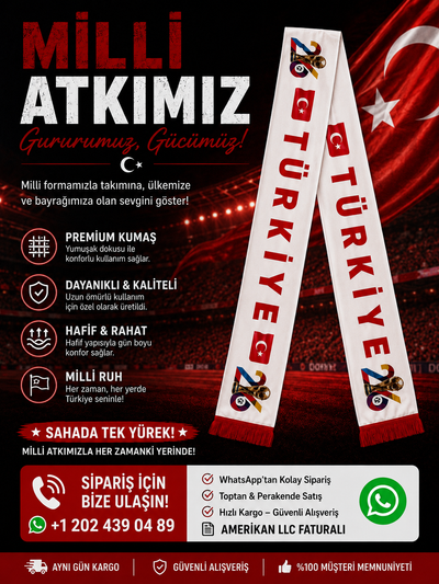 Turkey Fan 2026 Scarf Show